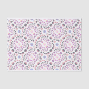 Pastel Bubbles Spiral Pattern Tissue Paper
