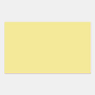 Pastel butter yellow background ready to customize sticker