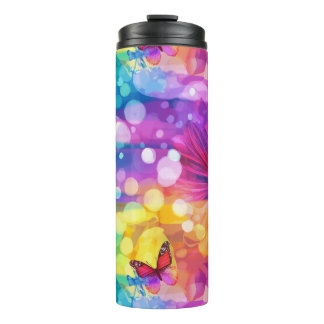 Pastel Butterfly Dream Thermal Tumbler