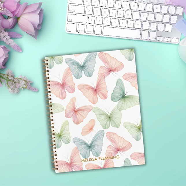 Pastel Butterfly Note Book (Creator Uploaded)