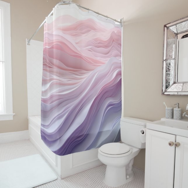 Pastel Calming Wave Pattern (In Situ)