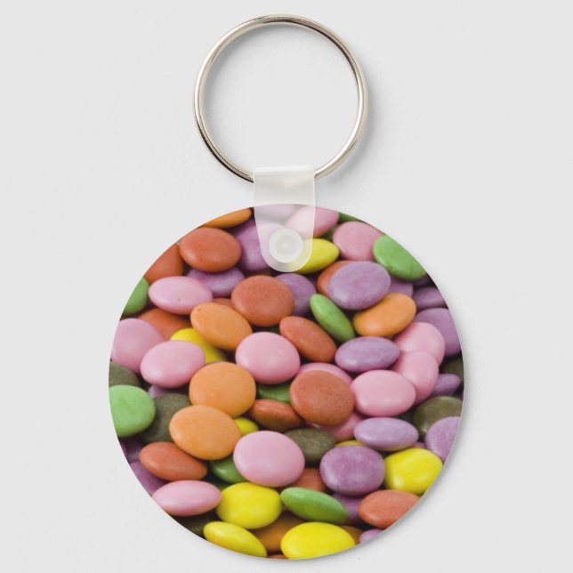 Pastel Candies Springtime Keychain (Front)