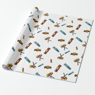 Pastel Candies Wrapping Paper