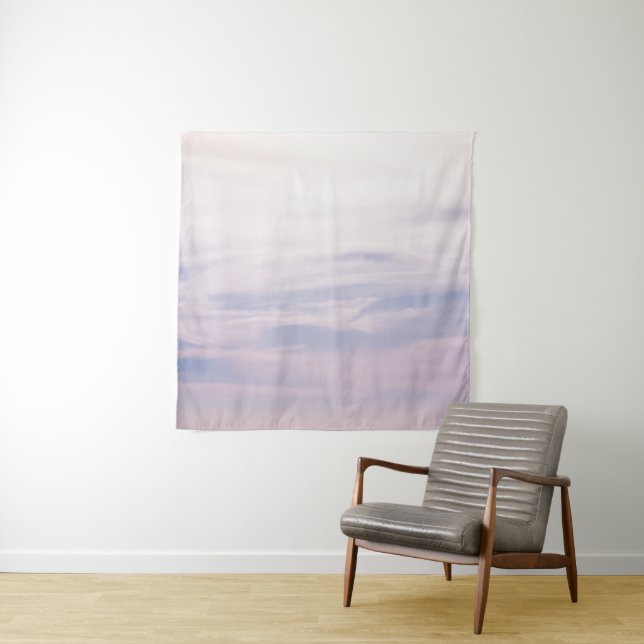 Pastel Caribbean Sunset Sky 2 #clouds #art Tapestry (In Situ)