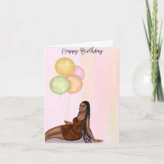 Pastel Carte d'anniversaire
