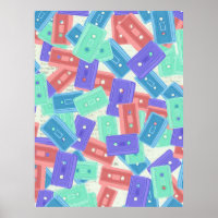 Pastel Cassette Tapes - 90s Aesthetic Music