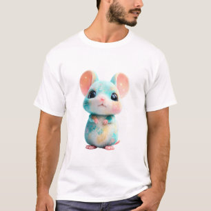 Pastel Celestial Galaxy Mouse Men T-Shirt