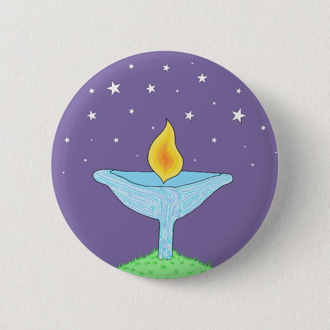 Pastel Chalice Pin / Button (Front)