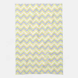 Pastel Chevron Pattern Kitchen Towel