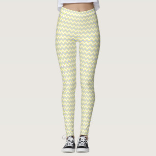 Pastel Chevron Pattern Leggings