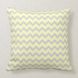 Pastel Chevron Pattern Throw Pillow