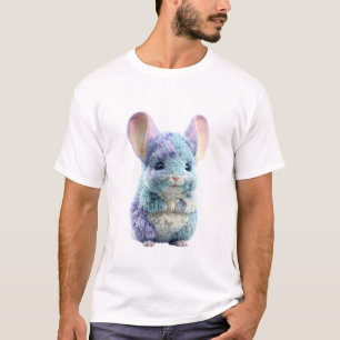 Pastel Chinchilla Fluff Art Men T-Shirt
