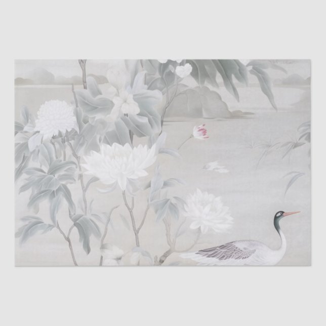 Pastel Chinoiserie Tissue Paper (Front)