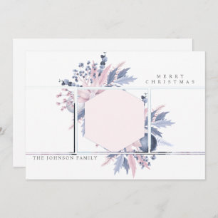 Pastel Christmas 3 Photo Collage carte de vacances