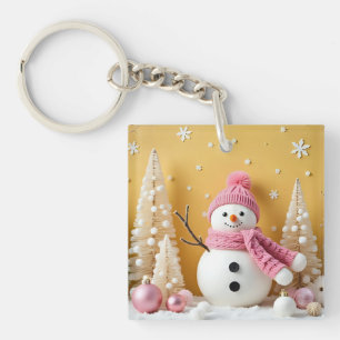 Pastel Christmas - Acrylic Keychain
