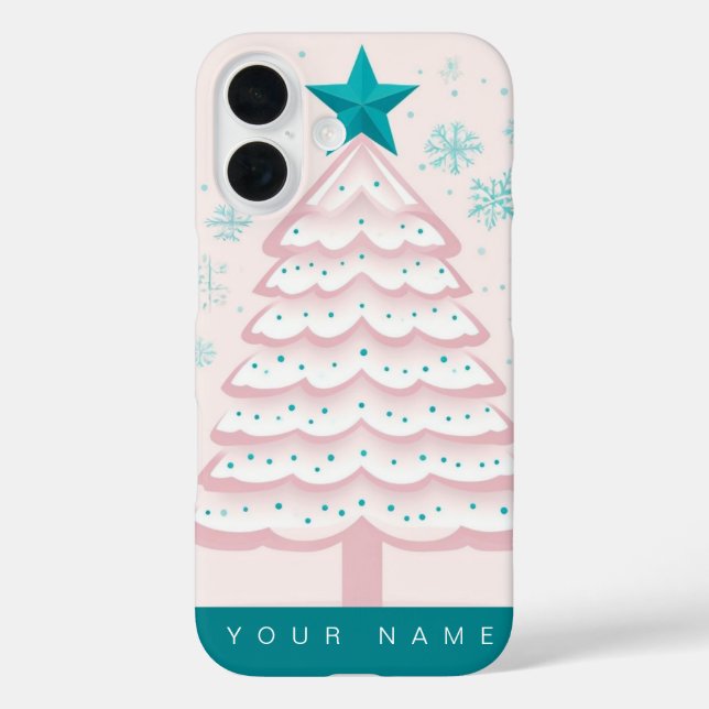 Pastel Christmas Case-Mate iPhone Case (Back)