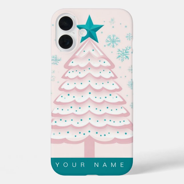 Pastel Christmas Case-Mate iPhone Case (Back)