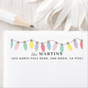 Pastel Christmas Lights Retour Adresse :