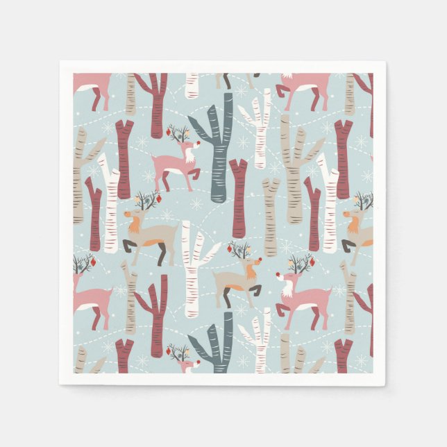 pastel christmas napkins (Front)