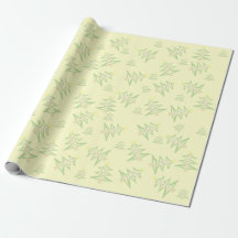 Pastel Christmas Tree Wrapping Paper