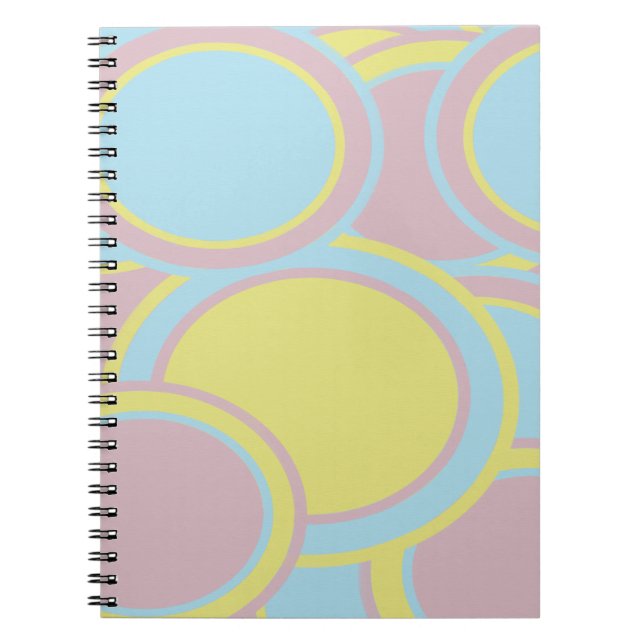 Pastel Circles Notebook (Front)