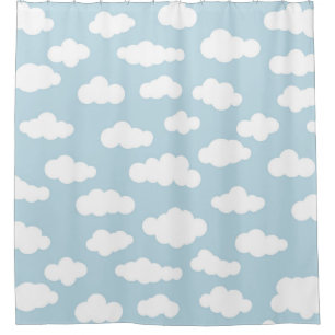 Pastel Clouds Asthetic Blue And White  