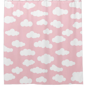Pastel Clouds Asthetic White And Pink Girl