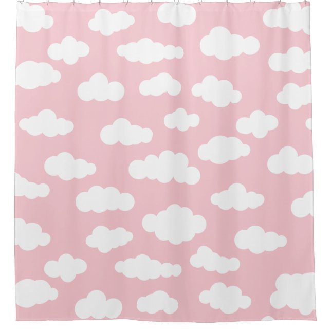 Pastel Clouds Asthetic White And Pink Girl (Front)