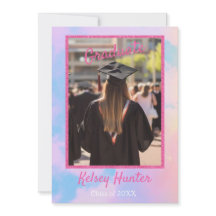 Pastel Clouds Graduation Era Lover Pink Glitter