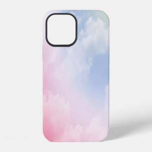 Pastel Clouds: Serene Background Pattern iPhone 12 Case