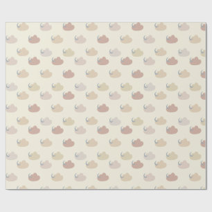 Pastel Clouds Wrapping Paper