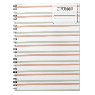 Pastel Color Line Notebook