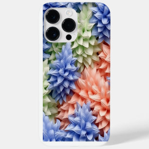 PASTEL COLORED 3-D LOOK HYACYNTH FLOWERS Case-Mate iPhone 14 PRO MAX CASE