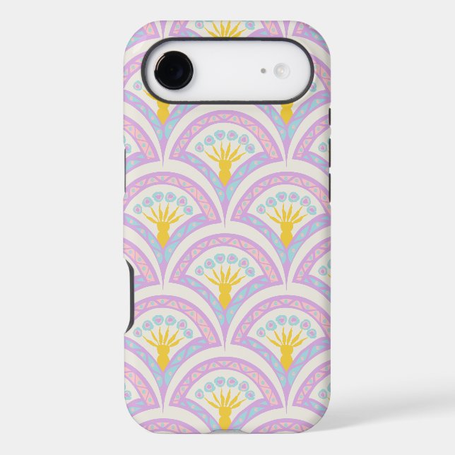 Pastel colored shell pattern (Verso)