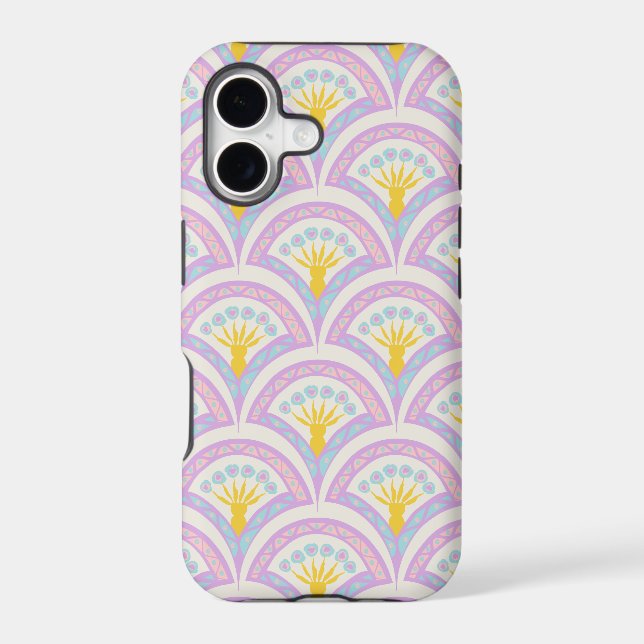 Pastel colored shell pattern (Verso)