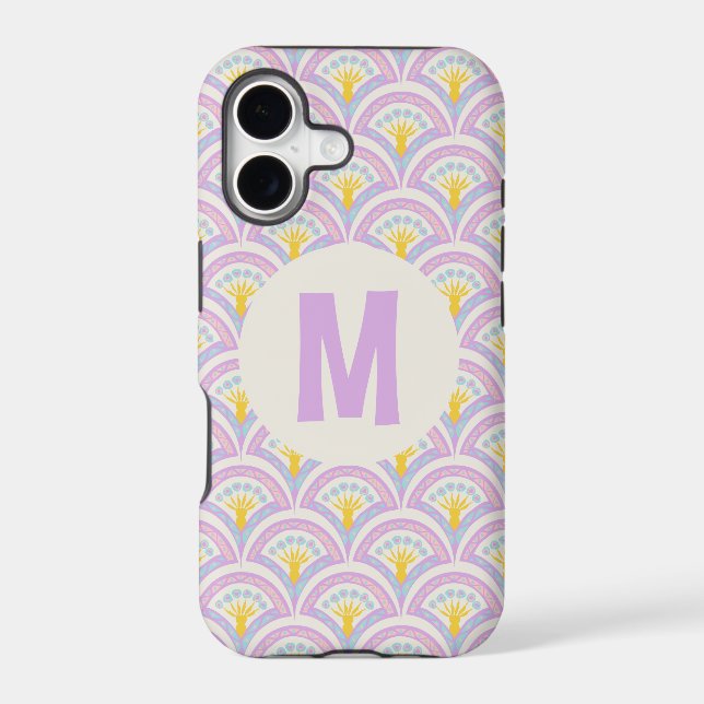 Pastel colored shell pattern (Back)