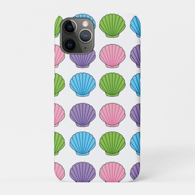 Pastel Colorful Seashell Pack Case-Mate iPhone Case (Back)