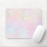 pastel colors leopard print mouse pad<br><div class="desc">modern leopard skin mousepad</div>