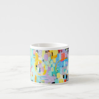 Pastel Colors Résumé Design Espresso Mug
