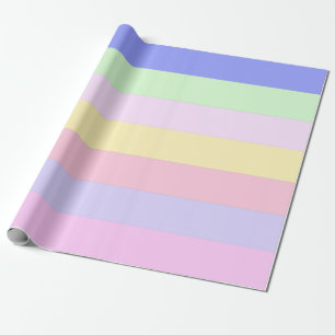 PASTEL COLORS  WRAPPING PAPER