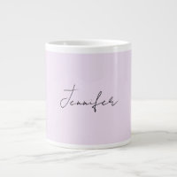Pastel Colour Calligraphy Elegant Plain Simple Nam