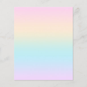 Pastel colour gradient