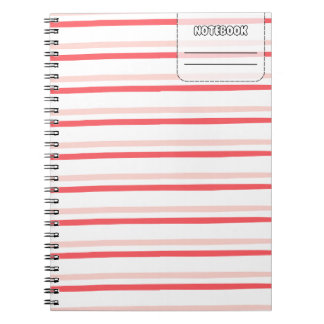 Pastel Colour Line Notebook