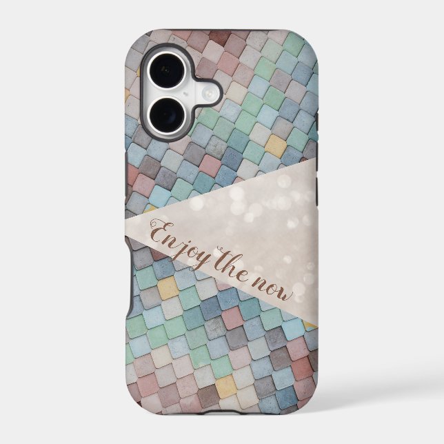 Pastel colour texture background IPhone Case (Back)