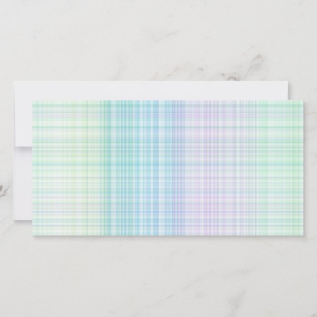 pastel coloured gingham pattern (Front)