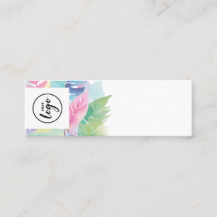 Pastel Coloured Perfume Tester Mini Business Card