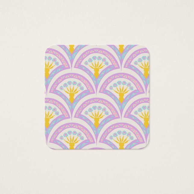 Pastel coloured shell pattern (Front)