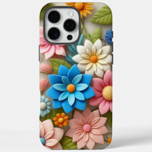 Pastel Colourful Floral   iPhone 16 Pro Max Case