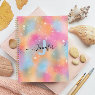 Pastel Colourful Girly Trendy Modern Chic Fancy Planner