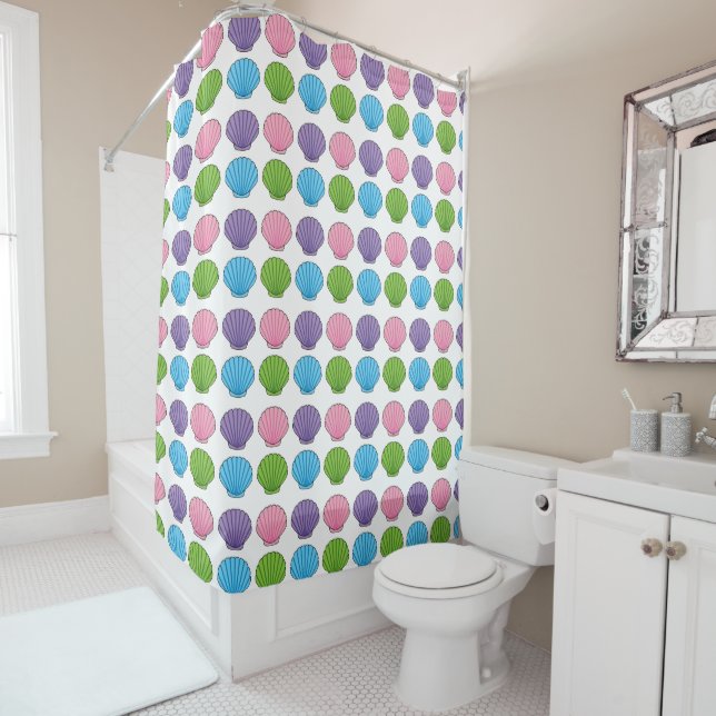 Pastel Colourful Seashell Pack (In Situ)
